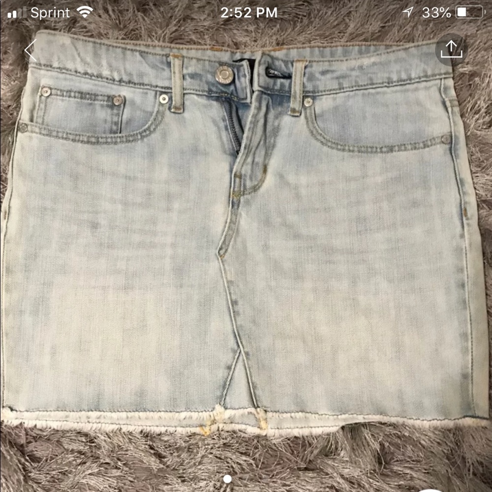 Gap denim skirt size 6